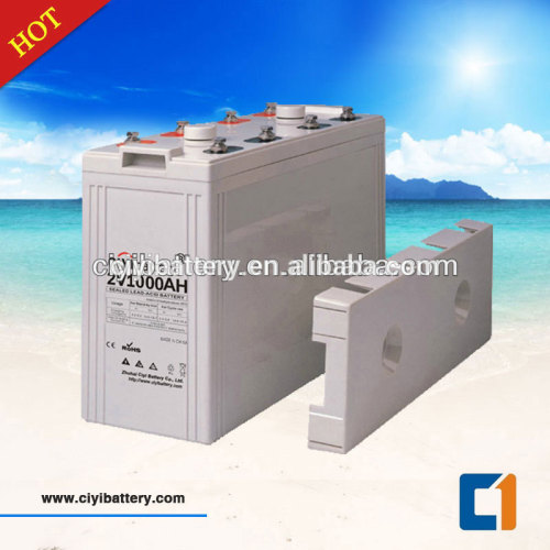 VRLA Solar Power Storage Gel Battery 2v 1000AH