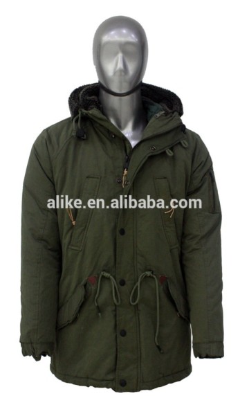 ALIKE mens parka military parka heavy parka