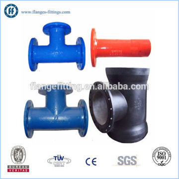 Ductile iron flanged pipes fittings