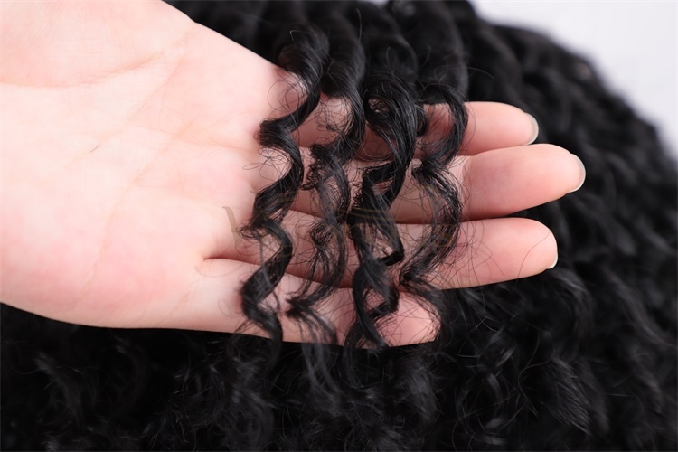 Vigorous Short Afro for Black Women Kinky Curly Synthetic Part Side African American Natural Black Wigs