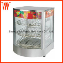 Curve Shaped Kfc Food Warmer Display