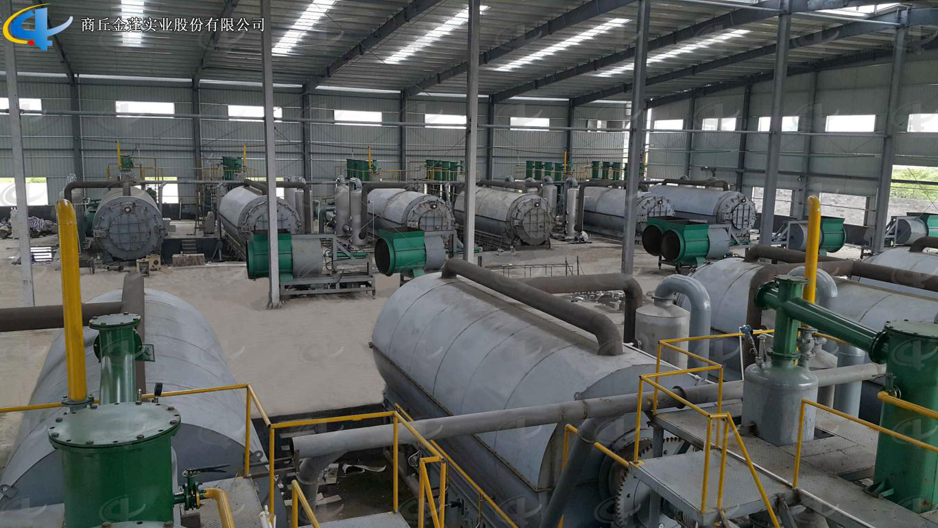 Batch Waste Plastic Pyrolysis Plant