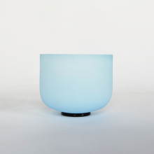 Q're Jelly Blue Frosted Singing Bowl 432HZ