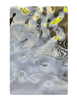 Stainless steel embossed plate 2