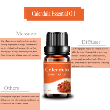 cosmetic grade wholesale bulk calendula oil for aromatherapy