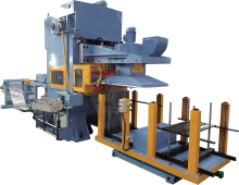 H-type fin press machine