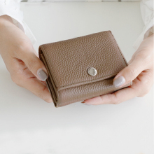 Small Cowhide Leather Mini Purses & Wallets for Women