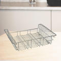 modern 2-Tier Stainless Steel Basket