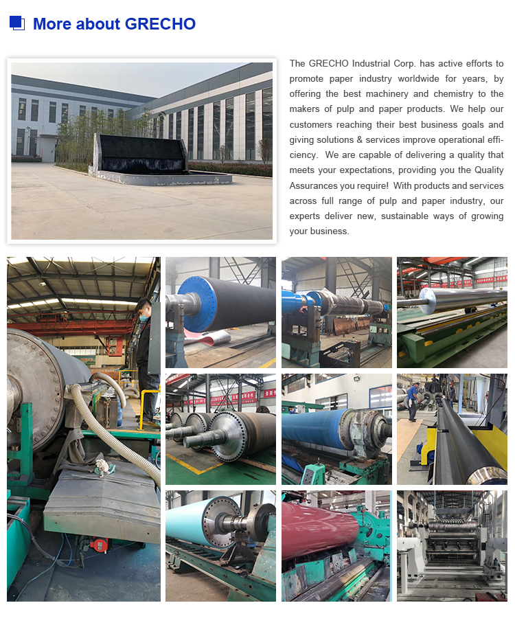 Cylinder Mould Paper Machine Used Carbon Steel/Cast Iron Sheel Pope Reel For Paper Machine