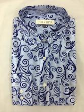 Men's Yarn-Dyed And Printed Shirt
