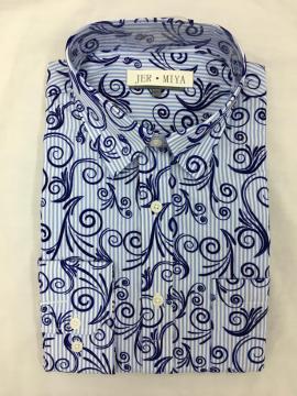 Men's Yarn-Dyed And Printed Shirt