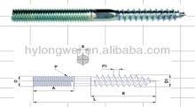 double-head screw,dowel screw,hanger bolt