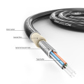 4.5mm 6F armoured fiber optical cable