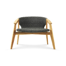 2022 Fashion Teak Outdoor Rope Lounge Chairs