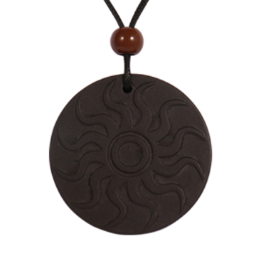 Affordable Hot Design India Quantum Energy Pendant Crafted with Lava Rock - Japanese Science