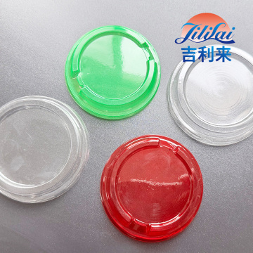 Durable Plastic Lid with Semi-Dome Design