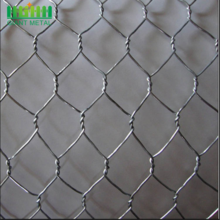 double twist heavy galvanized woven gabion basket