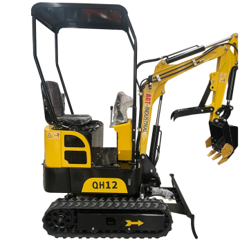 China Factory 1.2 Ton Mini Excavator AGT Industrial QH12 Small Digger