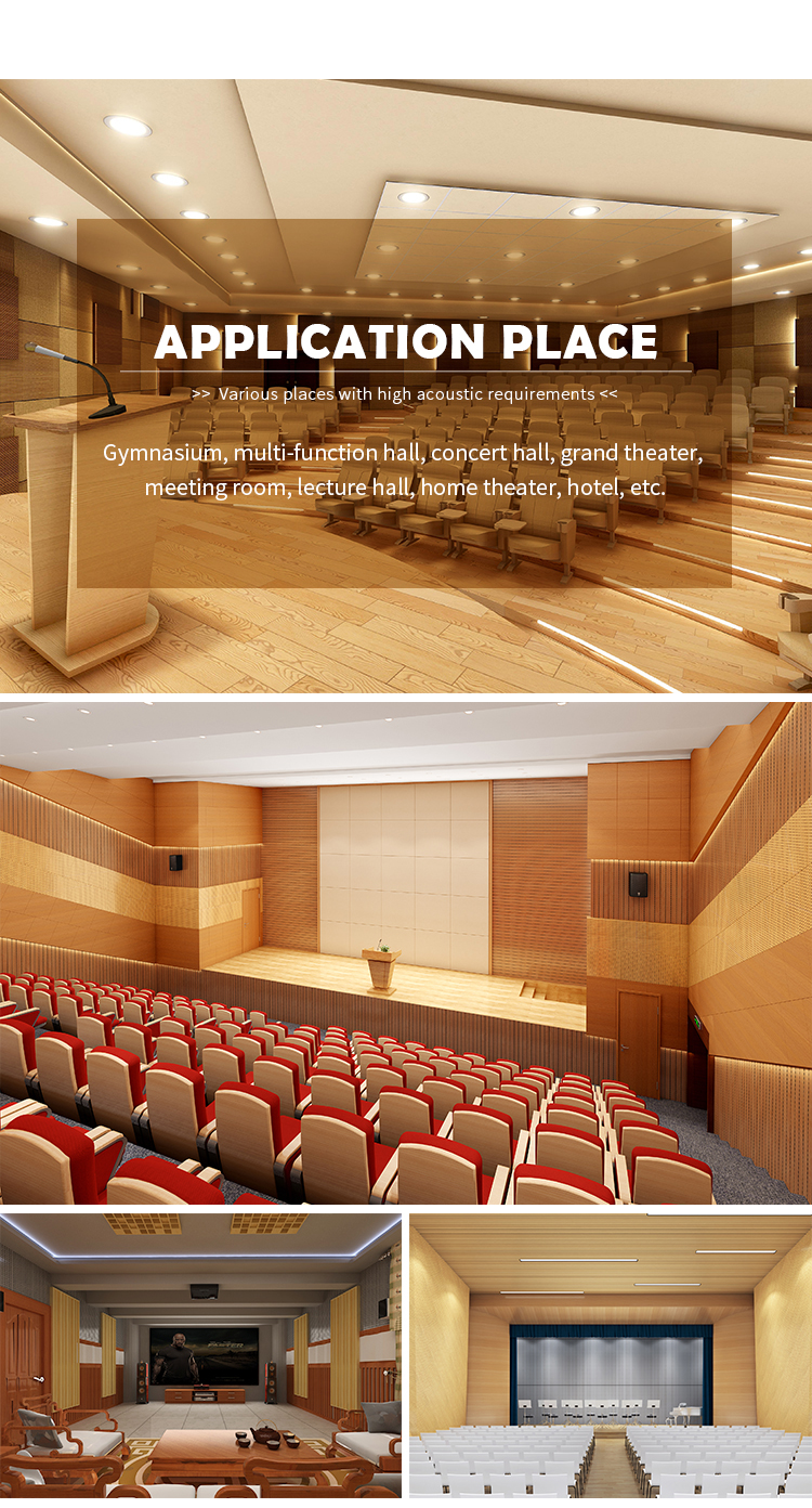 Painel acústico do projeto Project acoustic panel