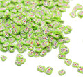 500g vert propre tranche d&#39;argile polymère arrose pour l&#39;artisanat faisant Halloween Nail Arts décoration bricolage Scrapbooking pour téléphone décor