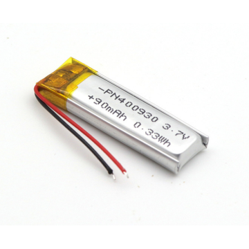 Batterie rechargeable de polymère d&#39;ion de lithium de 90mAh (LP0X3T4)