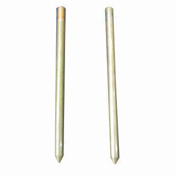 Sectional Cooper Clad Bonded Ground Rods, Corrosion-resistant