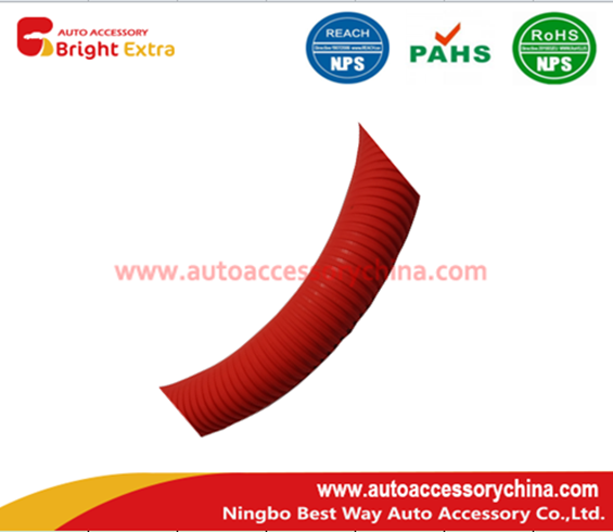 Silicone Steering Wheel Cover Red 2