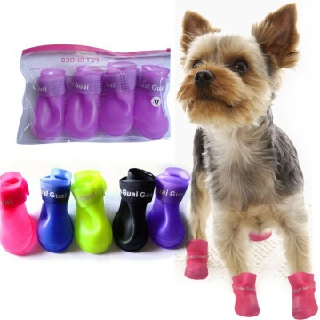 DogLemi Best Selling Dog Rubber Rain Shoes for Dog