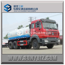China manufacture Bei Ben 6x2 15m3 Suction-type Sewer Scavenger