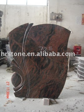 western purple headstone memorial plaques