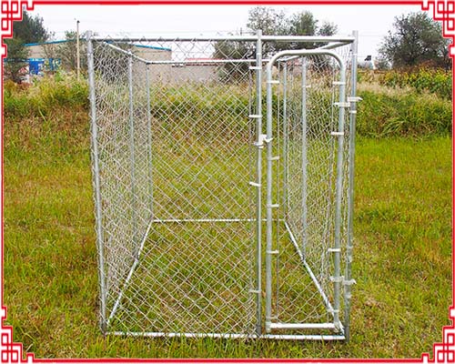 Kettenglied-Hundezaun Chain link dog fence