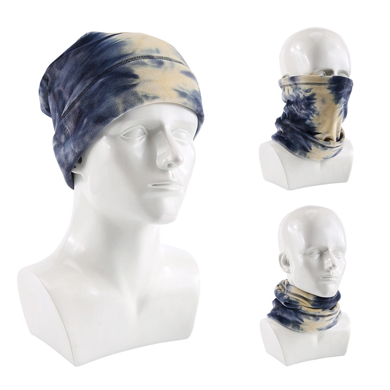 Wholesale 100% Polyester Multifunctional Warm Polar Fleece Bandana Headwear for Men