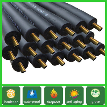 PVC Plastic Rubber Nitrile Foam Pipe/insulation rubber plastic foam pipe