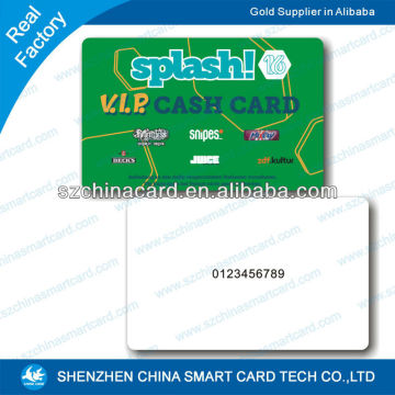 Plastic PVC Social Security Card