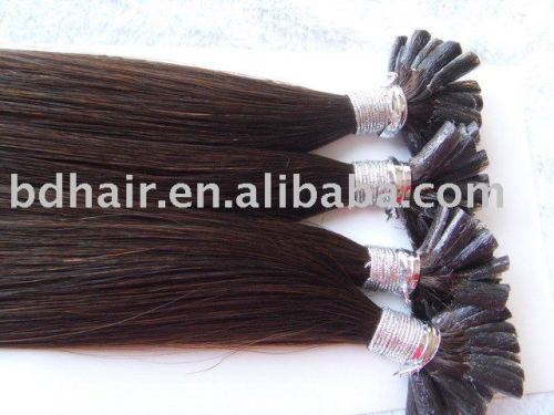 great quality hair extension, Chinese human hair, nail hair