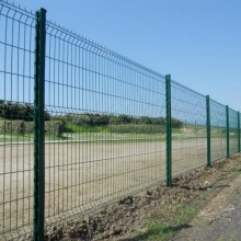 Powder Coated 3D Wire Fence Panel
