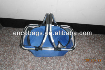 double handle Insulated picnic basket