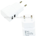 5V 2.0A 1.0A UE EE. UU. Plug Dual USB Universal Cargador de teléfono AC Power Cargador de pared para el hogar de viaje para Iphone 6s para Samsung