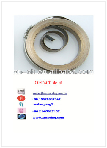 starter spring power spring coil spring