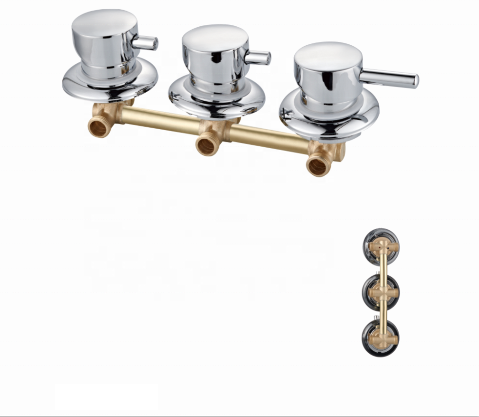 High quality Multifunctional bathroom standard bath shower faucet polished chrome mixing water tap faucets