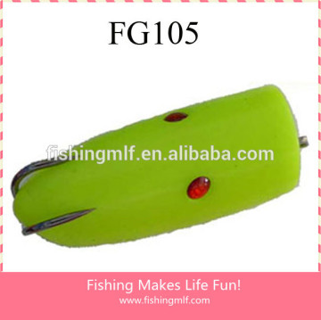 FG105 6.5cm Top Water Soft Plastic Fishing Lure Frogs!