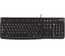 Original K120 Wired Keyboard - Plug-and-Play USB Keyboard for Business and Office Use