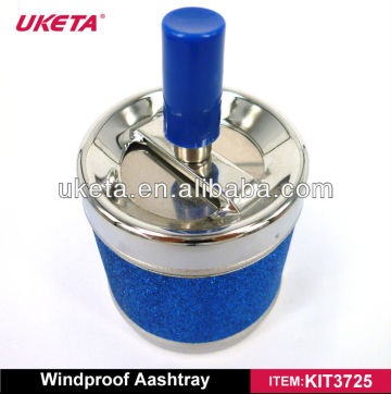 2013 NEW HIGH QUALITY BRAND SMOKELESS SMOKELESS ASHTRAY METAL WINDPROOF ASHTRAY SMOKING ASHTRAYS SUITABLE FOR PROMOTION