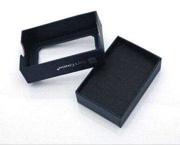 paper jewelry box with pvc window ,paper jewelry window box ,black paper jewelry box