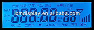 Digit 7 segment LCD modules DAB radio lcd display