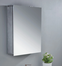 Waterproof fog mirror cabinet in the bathroom