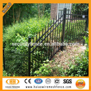 Classic 3 rails Tubular Industrial Security Fencing