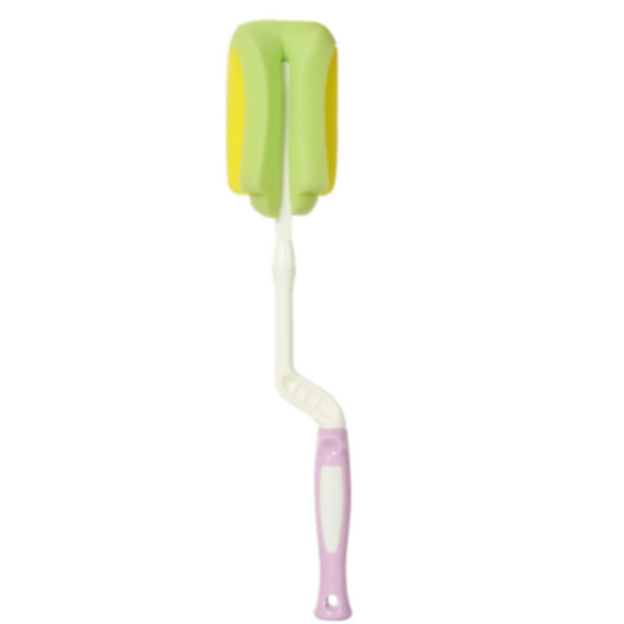 Sponge Feeding Bottle Brush and Nipple Brush Set