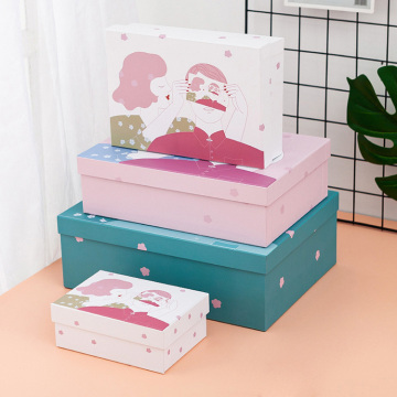 Clothes Packaging Making Gift Wrapping Boxes with Lid