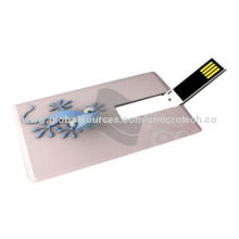 Card-shaped USB Flash Drive
